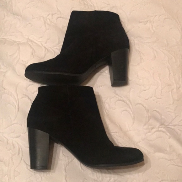 NIB Cole Haan Davenport Nubuck Ankle Boots - Picture 2 of 4